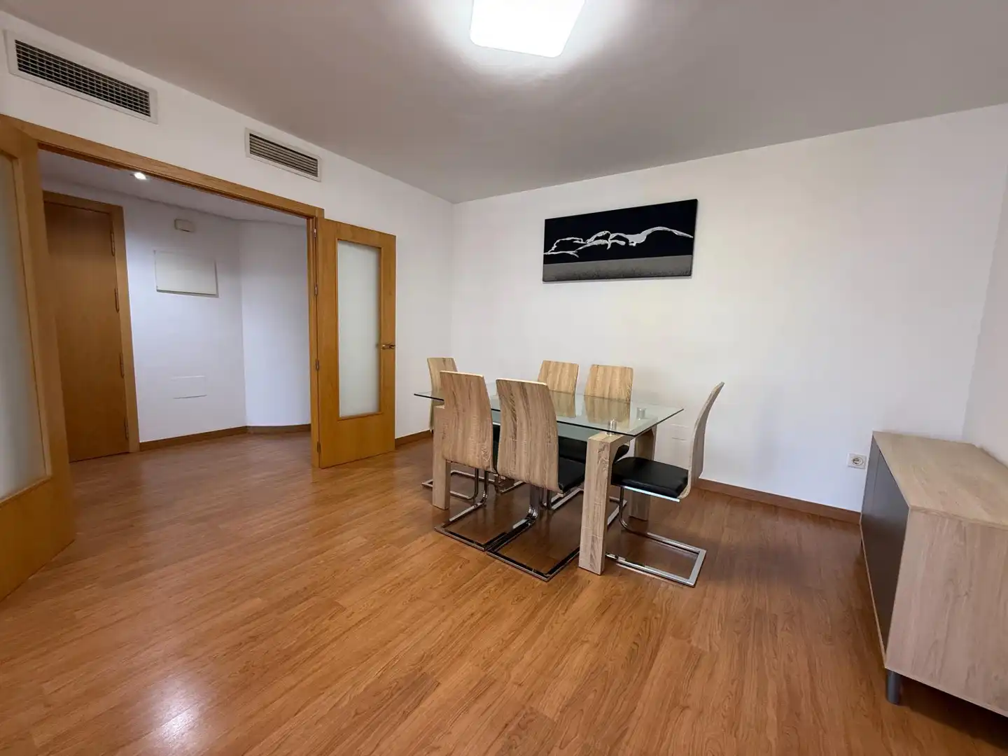 Esszimmer von Wohnung zur Miete in Murcia mit Klimaanlage, Heizung und Terrasse