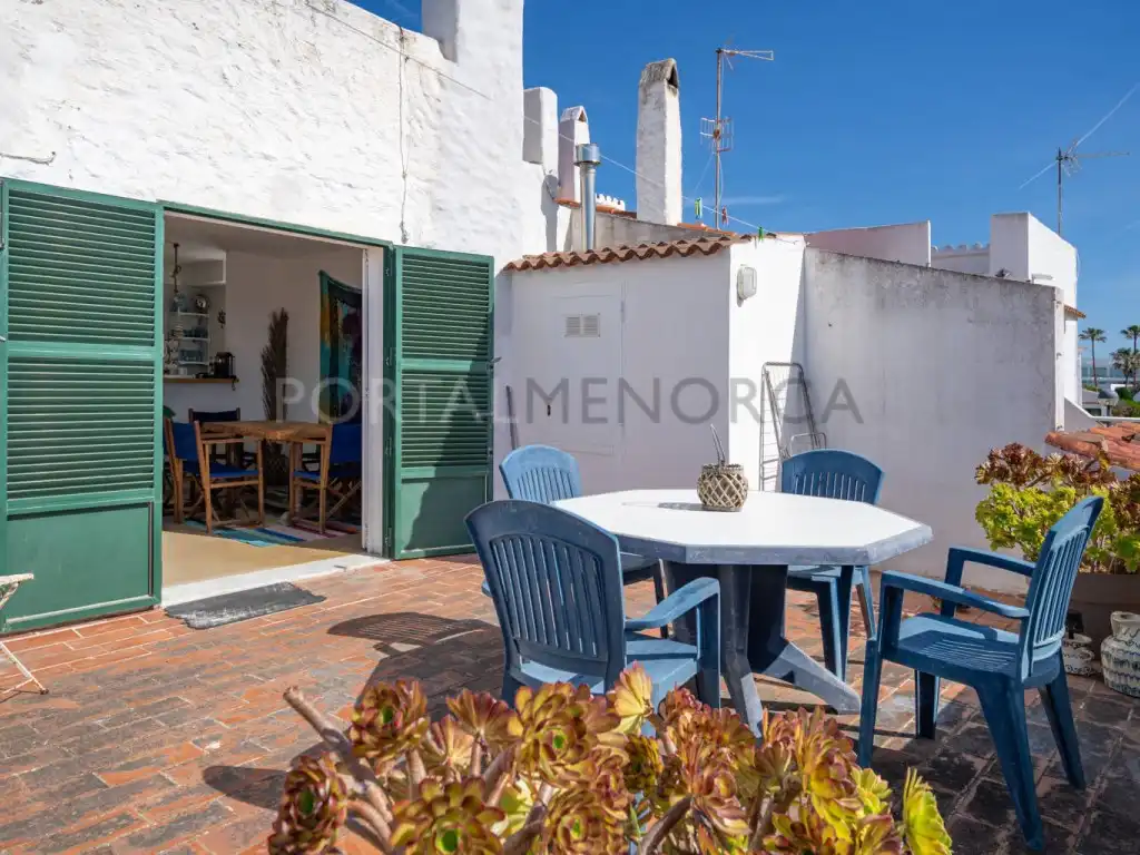 Terrasse von Wohnungen zum Verkauf in Ciutadella de Menorca