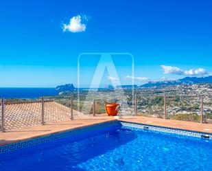 Piscina de Casa o xalet en venda en Moraira amb Aire condicionat, Calefacció i Jardí privat