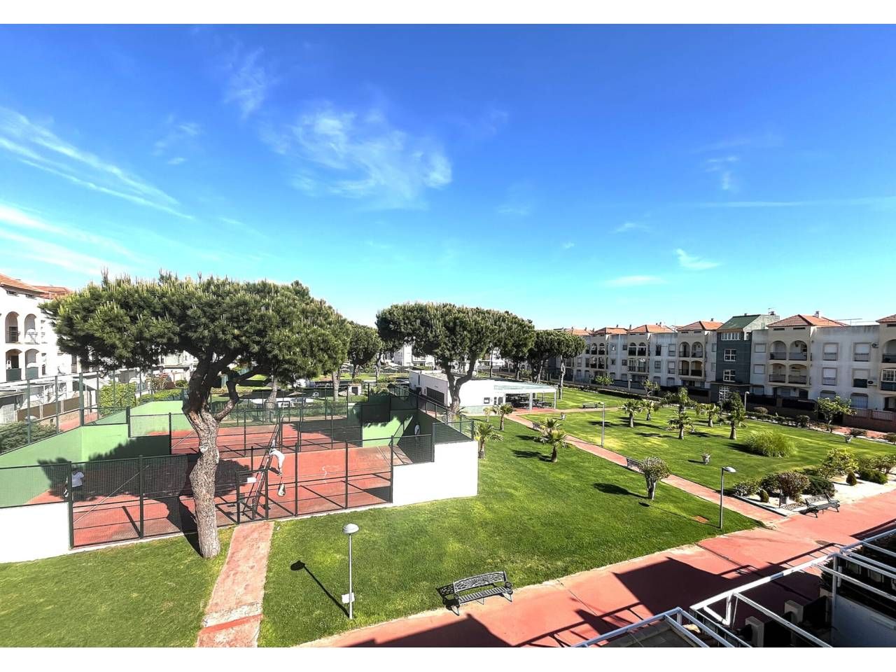 Garden of House or chalet for sale in Palos de la Frontera  with Air Conditioner, Terrace and Alarm
