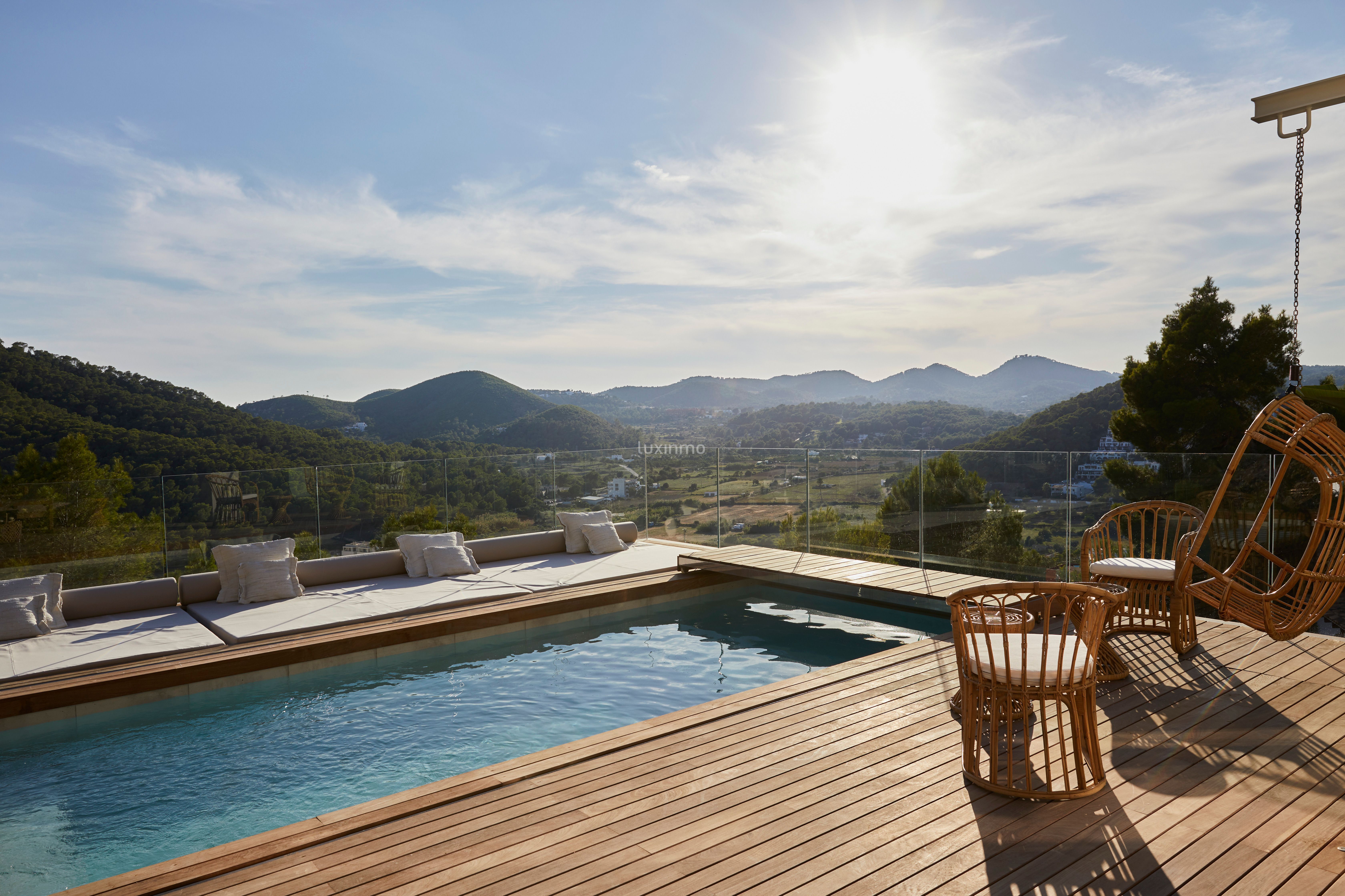 Terrassa de Casa o xalet en venda en Santa Eulària des Riu amb Aire condicionat, Calefacció i Terrassa