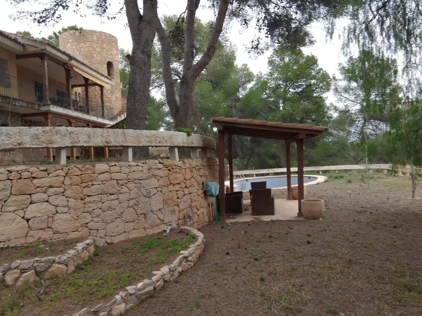 Jardí de Casa o xalet en venda en Tibi amb Calefacció, Jardí privat i Terrassa