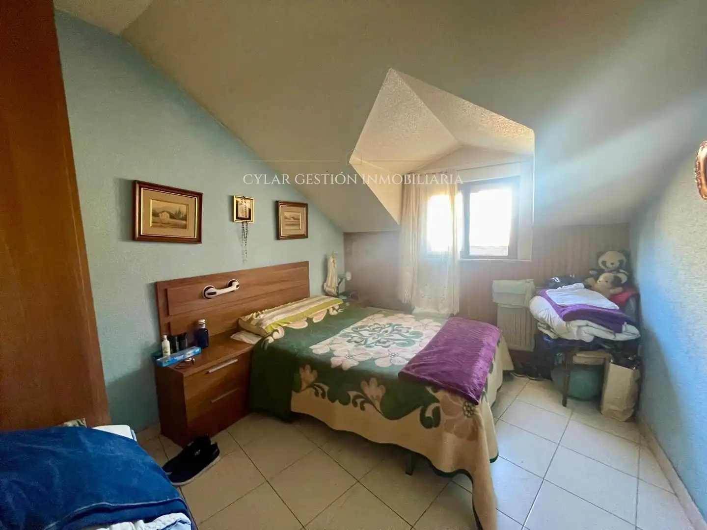 Bedroom of Attic for sale in Salamanca  with Heating, Terrace and Balcony