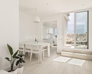 Dining room of Attic to rent in  Barcelona Capital  with Air Conditioner, Terrace and Balcony