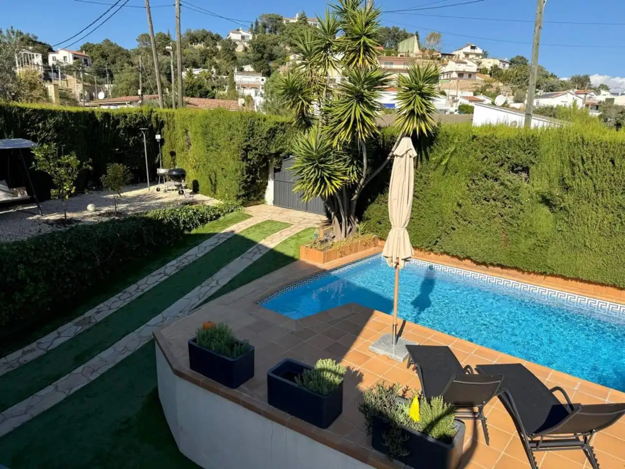 Jardí de Casa o xalet en venda en Lloret de Mar amb Aire condicionat, Calefacció i Jardí privat
