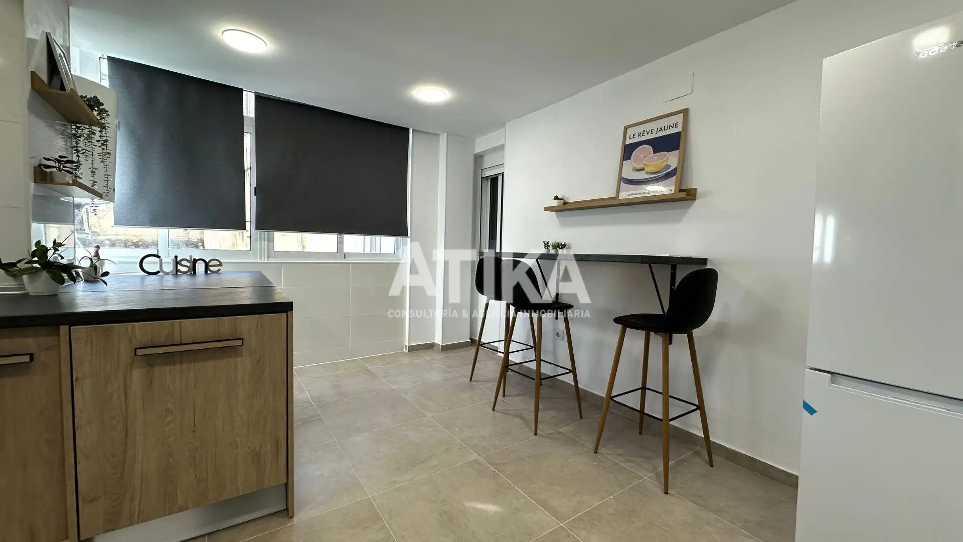 Cocina de Piso en venta en Albaida con Parquet, Trastero y Amueblado