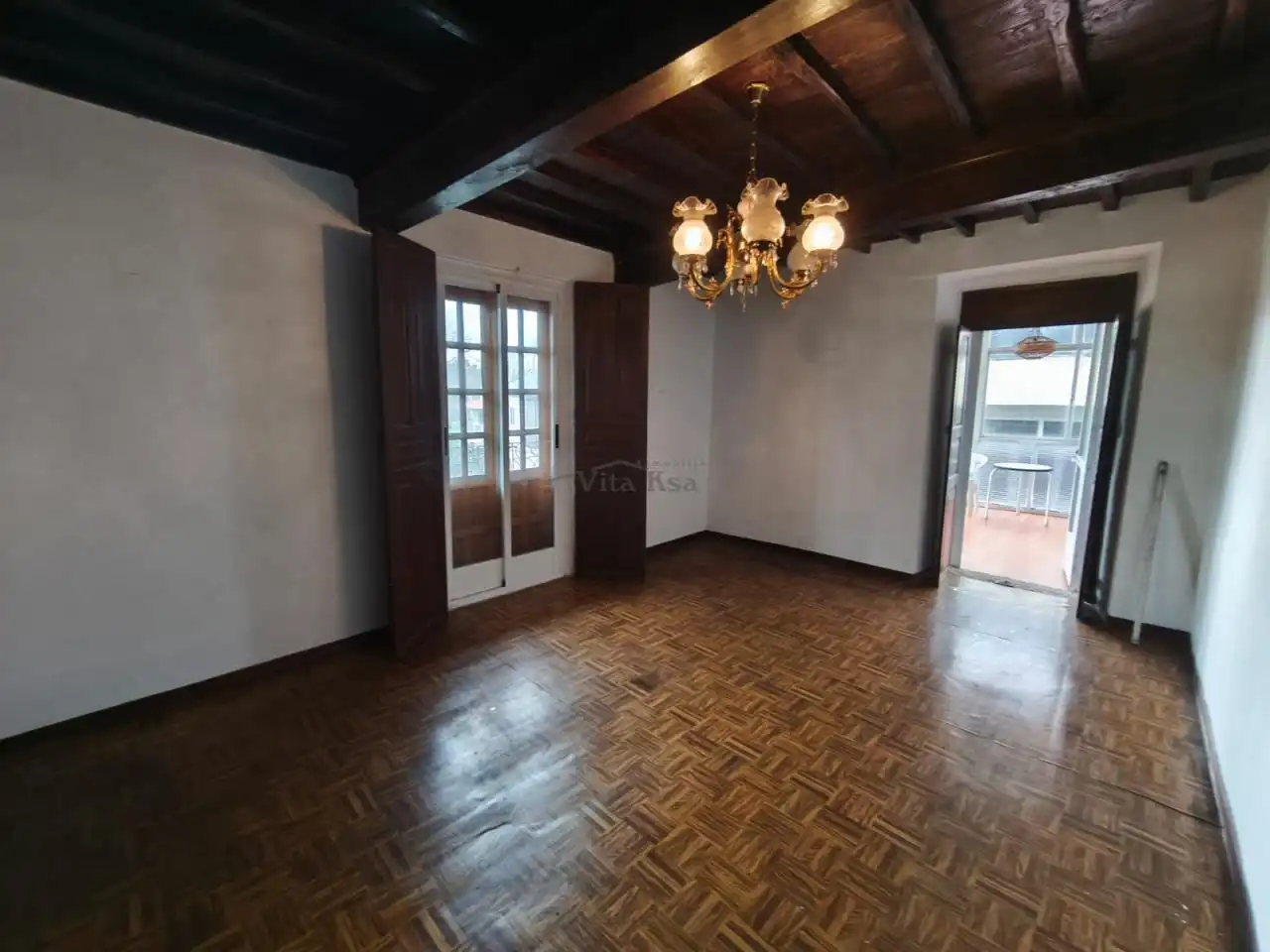 Sala d'estar de Finca rústica en venda en Esgos amb Calefacció, Jardí privat i Balcó