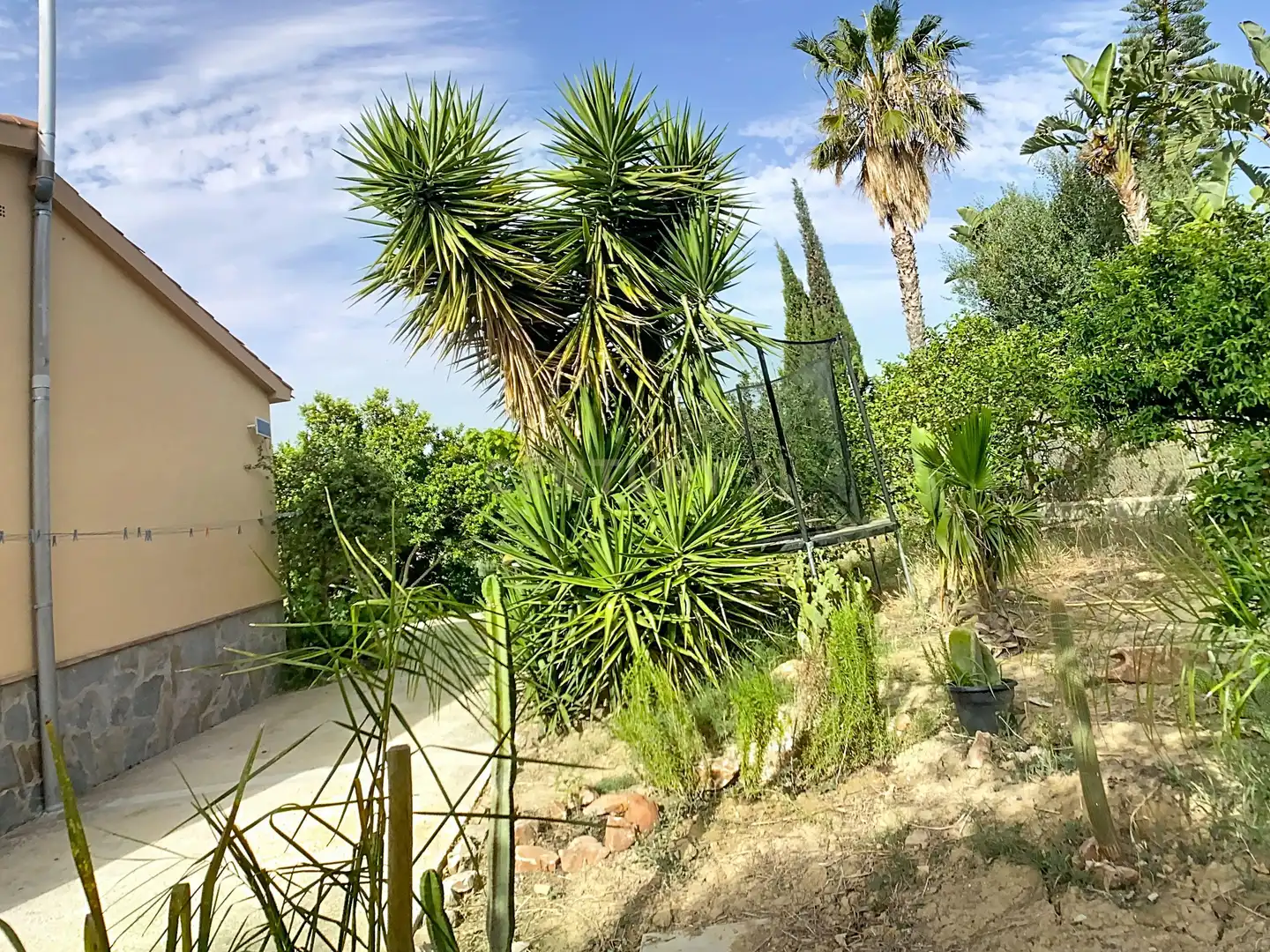 Jardín de Finca rústica en venta en Alhaurín El Grande con Aire acondicionado, Jardín privado y Trastero