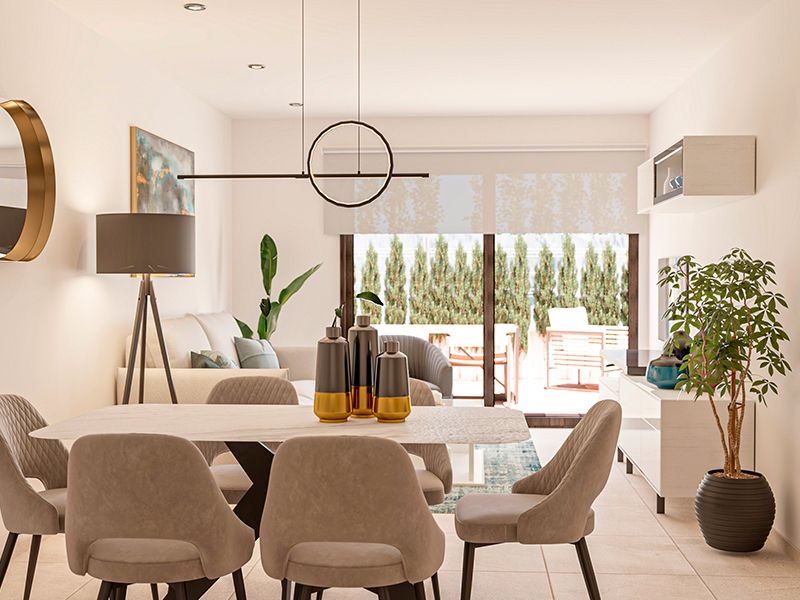 Living room of Apartment for sale in Pulpí  with Air Conditioner, Heating and Terrace