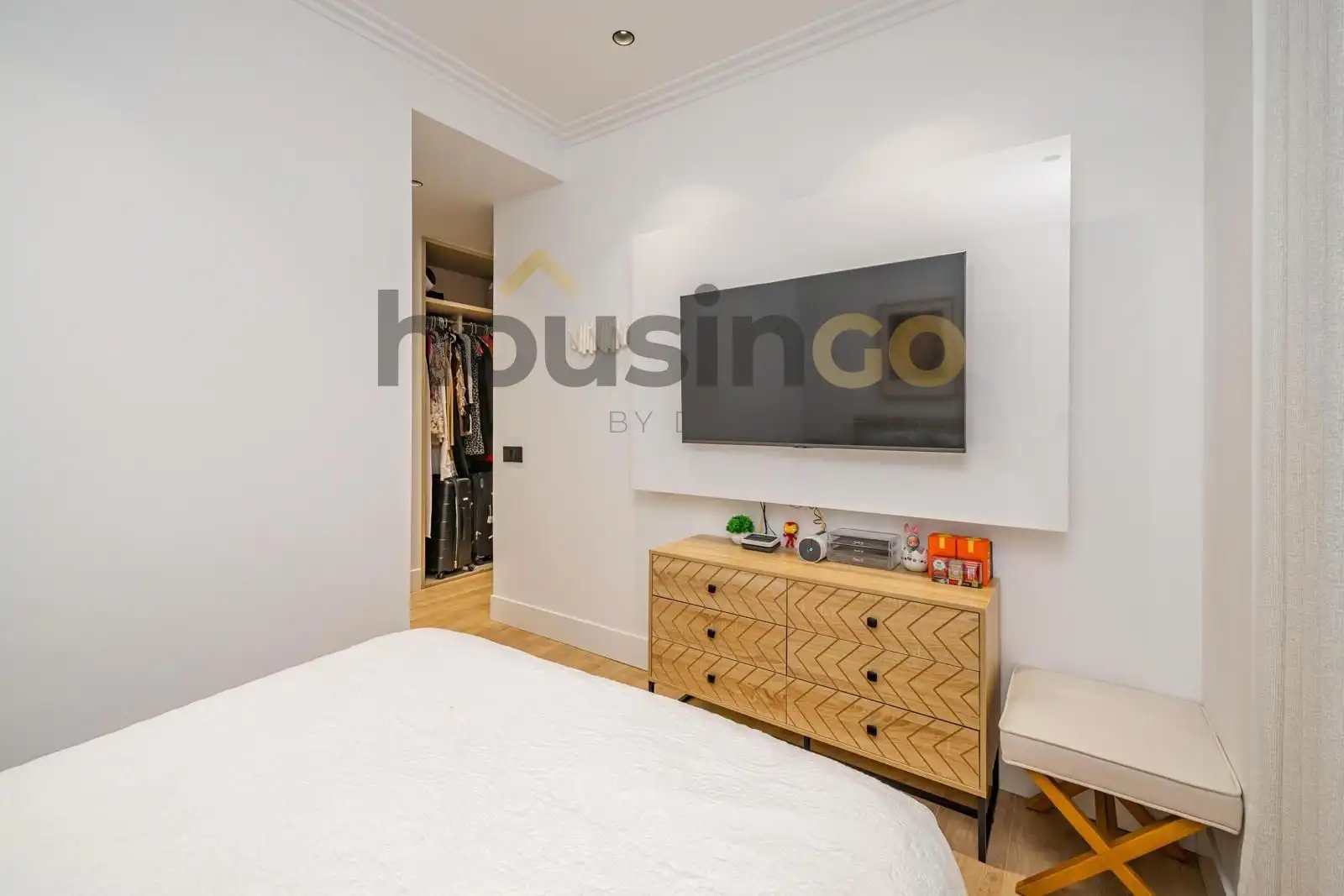 Schlafzimmer von Wohnung zum Verkauf in Madrid mit Heizung, Terrasse und Abstellraum