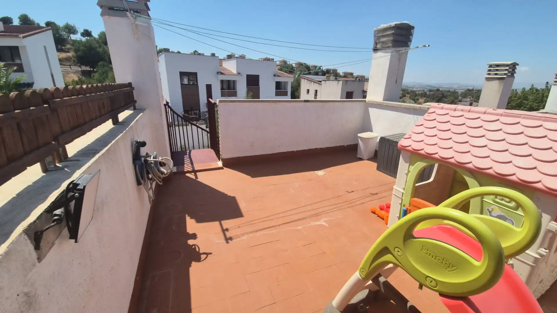 Terrassa de Casa adosada en venda en Murcia amb Aire condicionat, Jardí privat i Terrassa