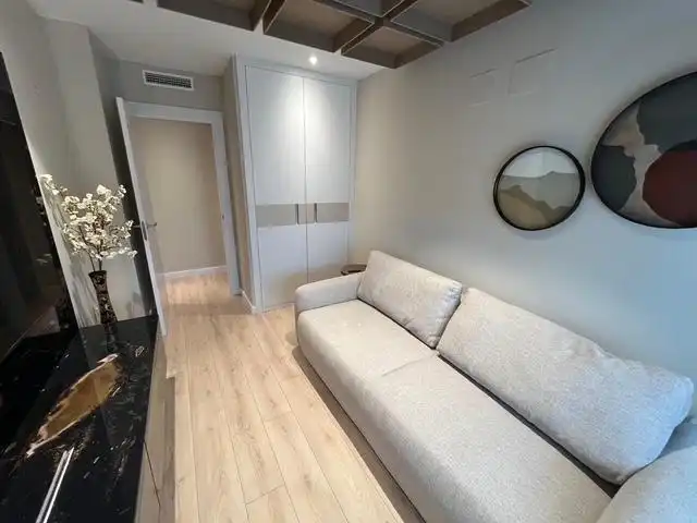 Living room of Attic for rent in Zaragoza  with Air Conditioner, Heating and Terrace