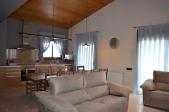 Living room of Houses for sale in Les Oluges  with Heating, Private garden and Terrace