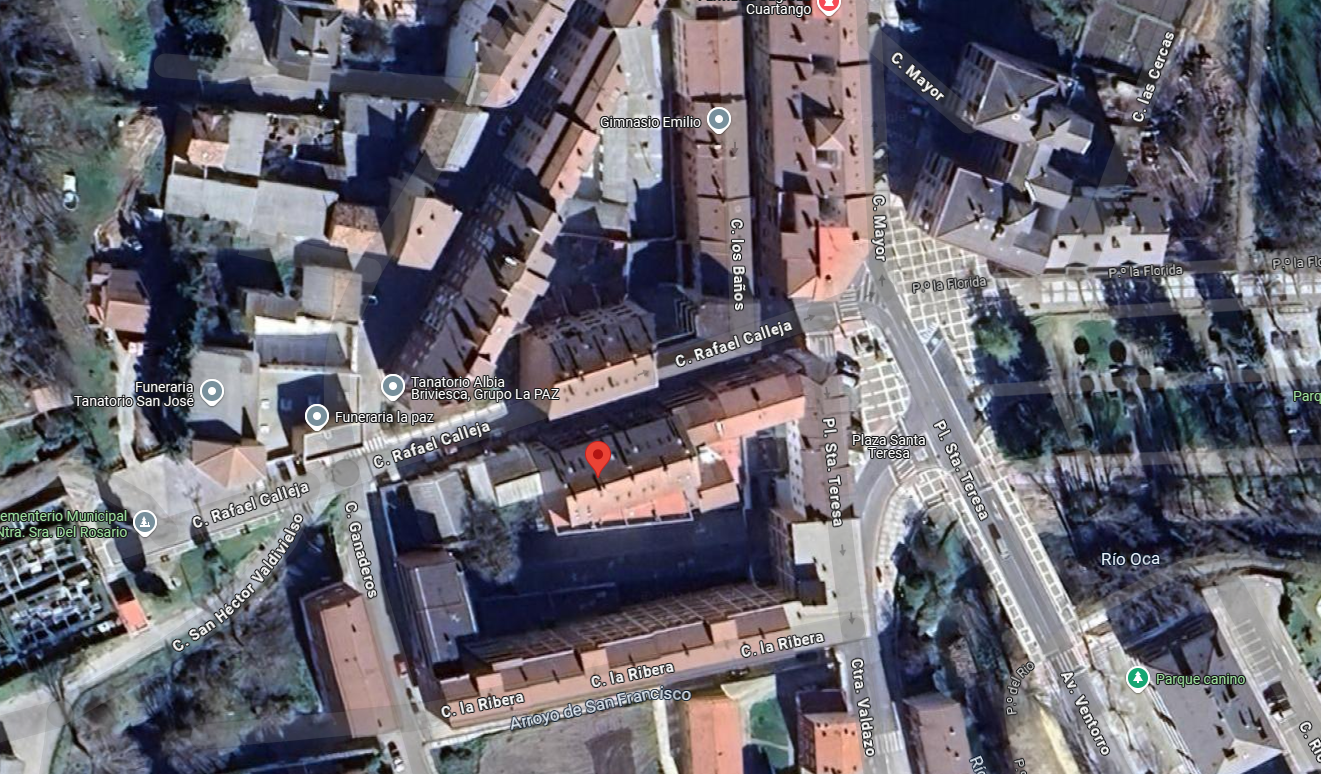 Vista exterior de Pis en venda en Briviesca