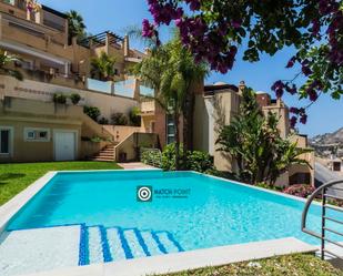 Swimming pool of Single-family semi-detached for sale in Almuñécar