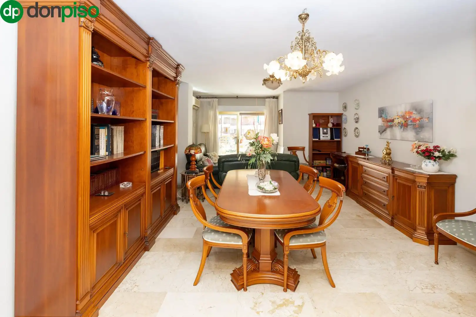 Dining room of Flat for sale in Granada  with Air Conditioner, Heating and Terrace
