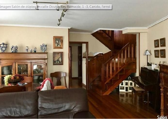 Living room of Duplex for sale in Ferrol  with Heating, Storage room and Furnished
