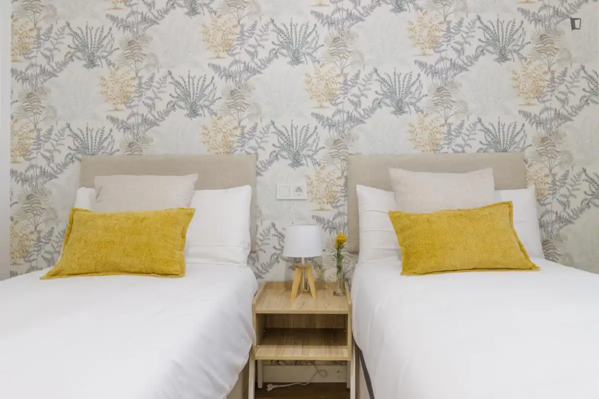 Bedroom of Apartments for rent in Málaga  with Air Conditioner, Furnished and Oven