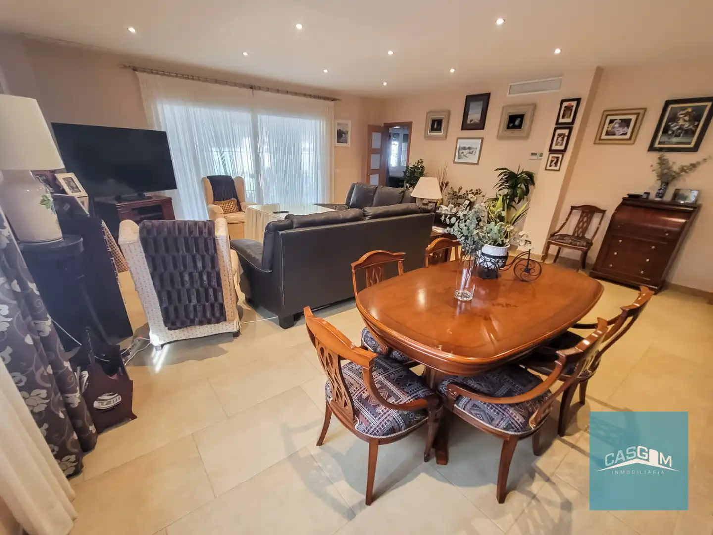 Dining room of Houses for sale in Aljaraque  with Air Conditioner, Heating and Private garden