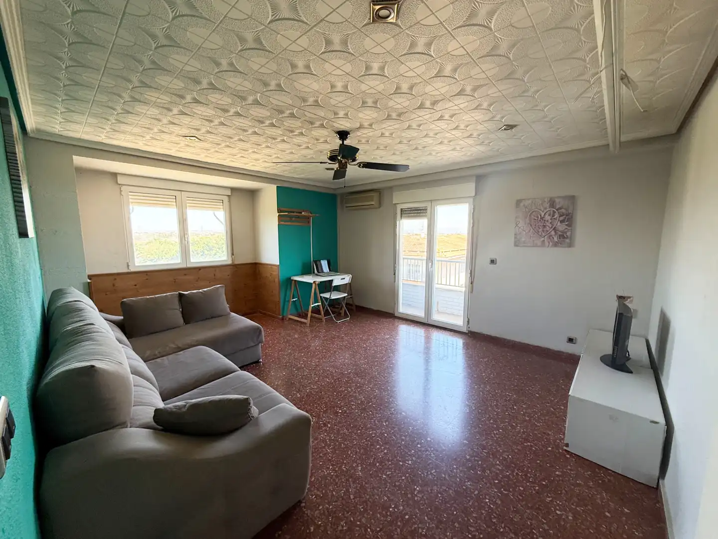 Living room of Flat for sale in Massanassa  with Air Conditioner and Balcony