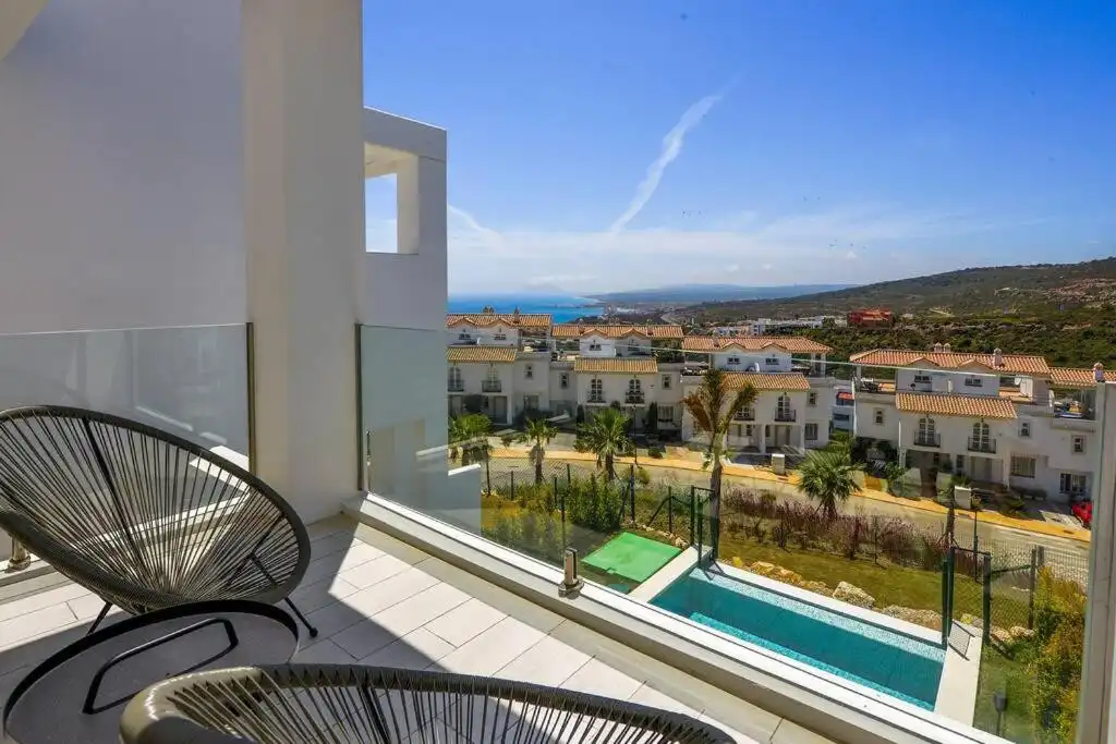 Terrace of Detached homes for sale in Manilva  with Air Conditioner, Private garden and Terrace