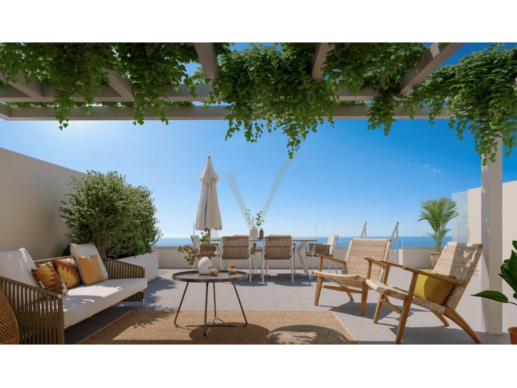 Terrace of Apartment for sale in Benalmádena  with Air Conditioner, Terrace and Community pool