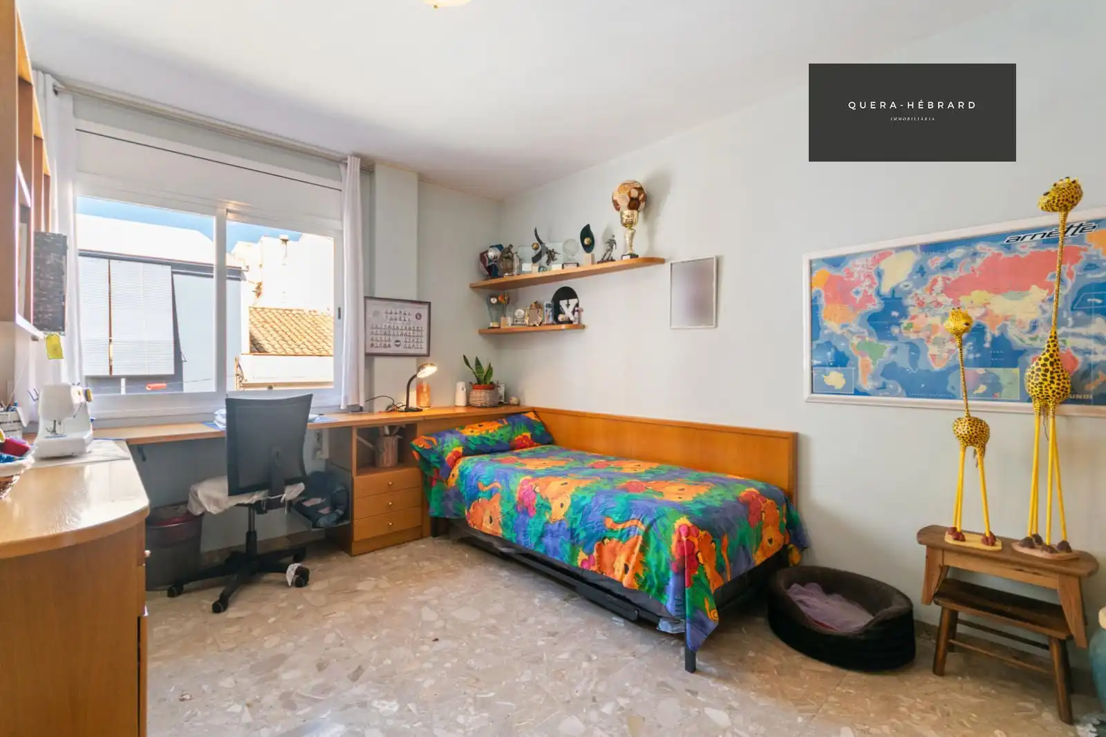 Schlafzimmer von Haus oder Chalet zum Verkauf in Terrassa mit Klimaanlage, Heizung und Terrasse