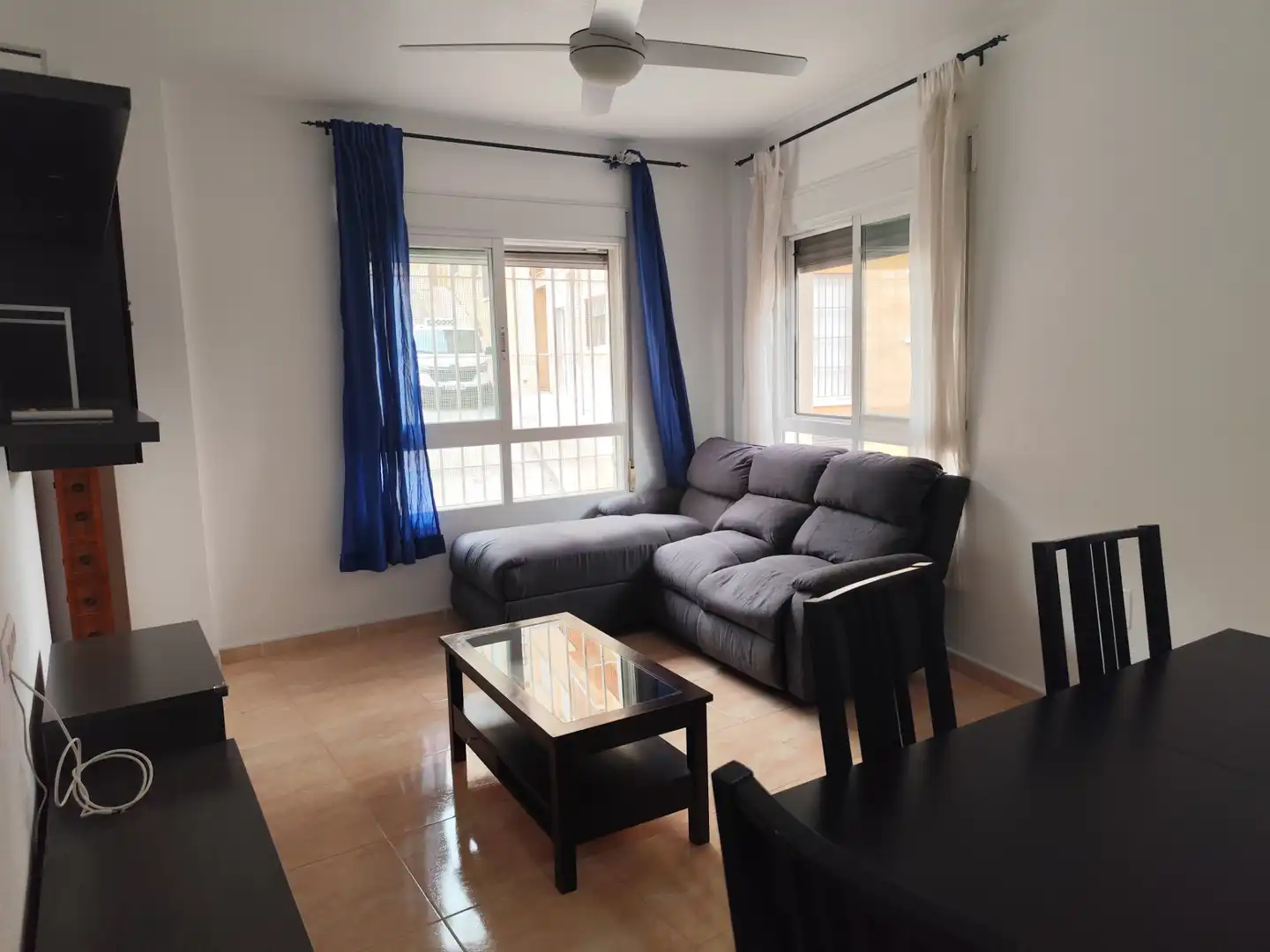 Sala de estar de Piso en venta en Murcia con Trastero y Amueblado