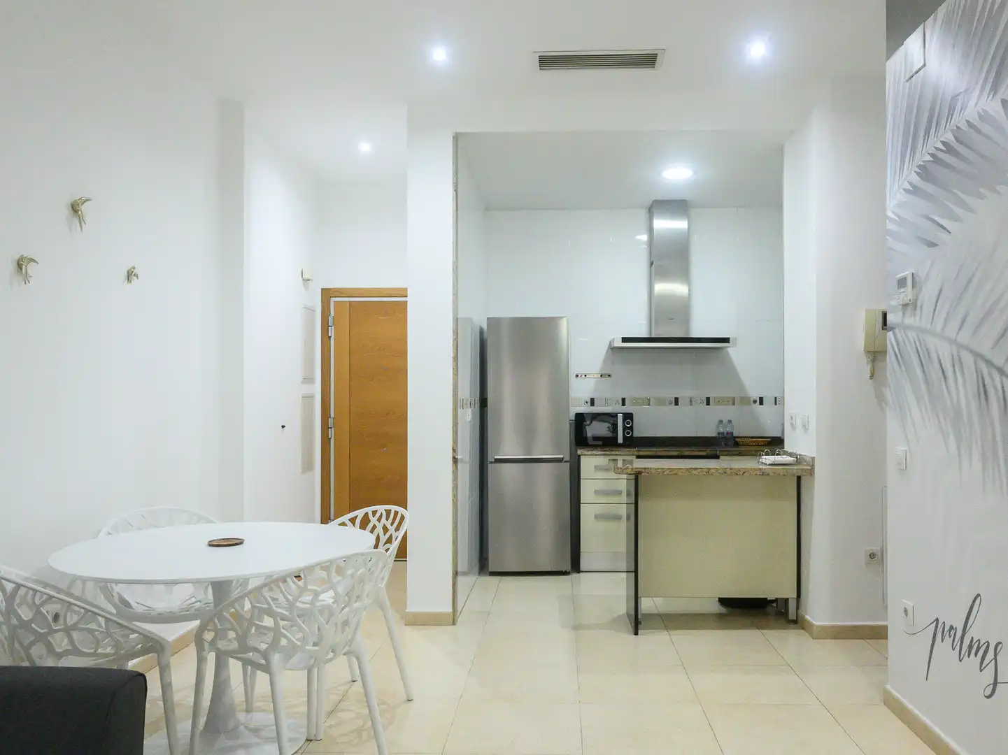 Cocina de Apartamento en venta en Alboraya con Aire acondicionado, Amueblado y Horno