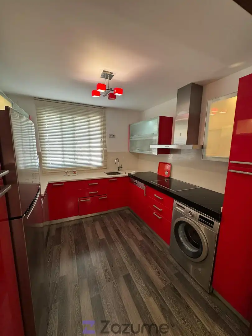 Kitchen of Flat for rent in Zaragoza  with Air Conditioner, Heating and Parquet flooring