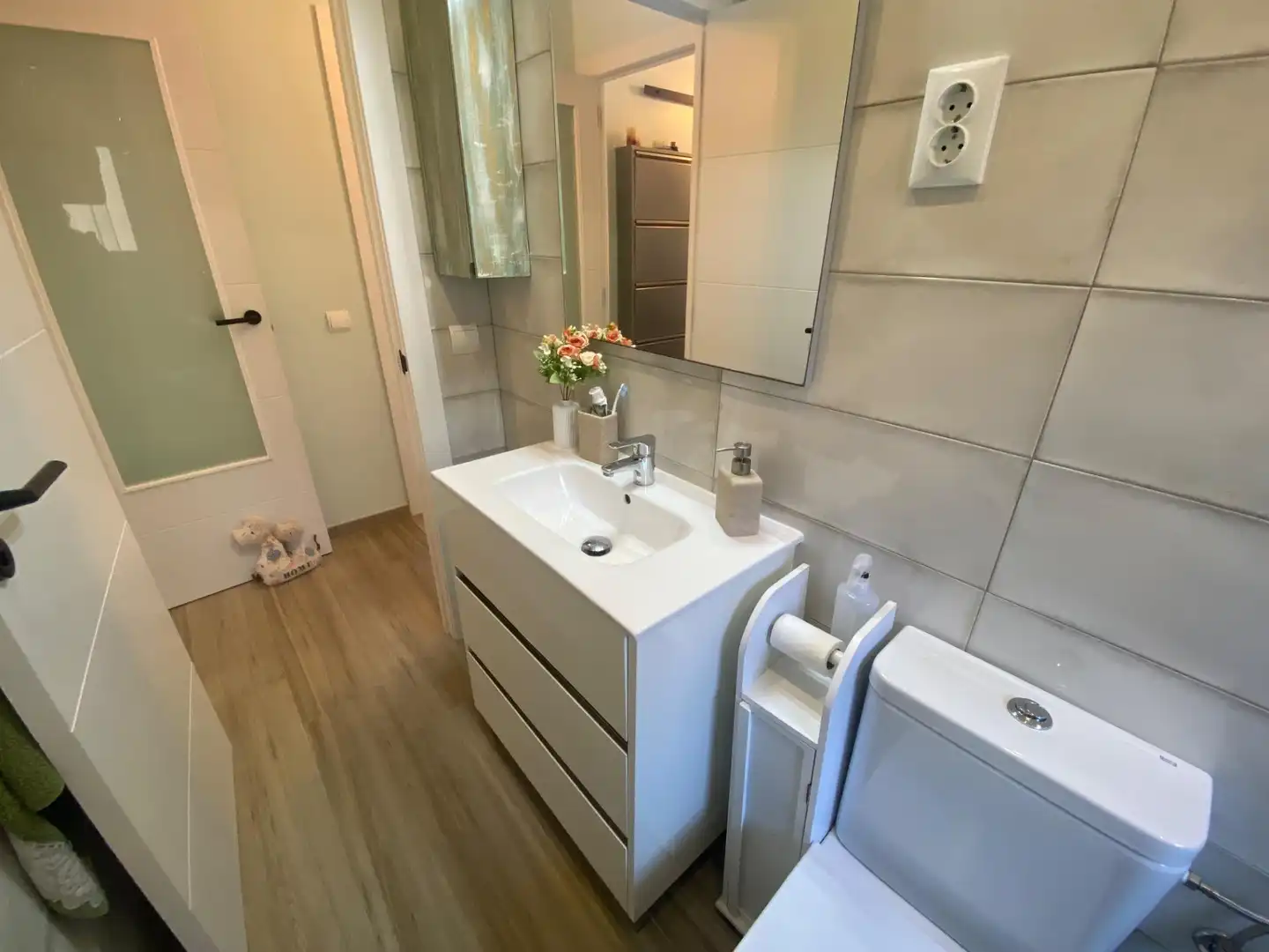 Bathroom of Flat for sale in Mont-roig del Camp  with Air Conditioner, Heating and Private garden