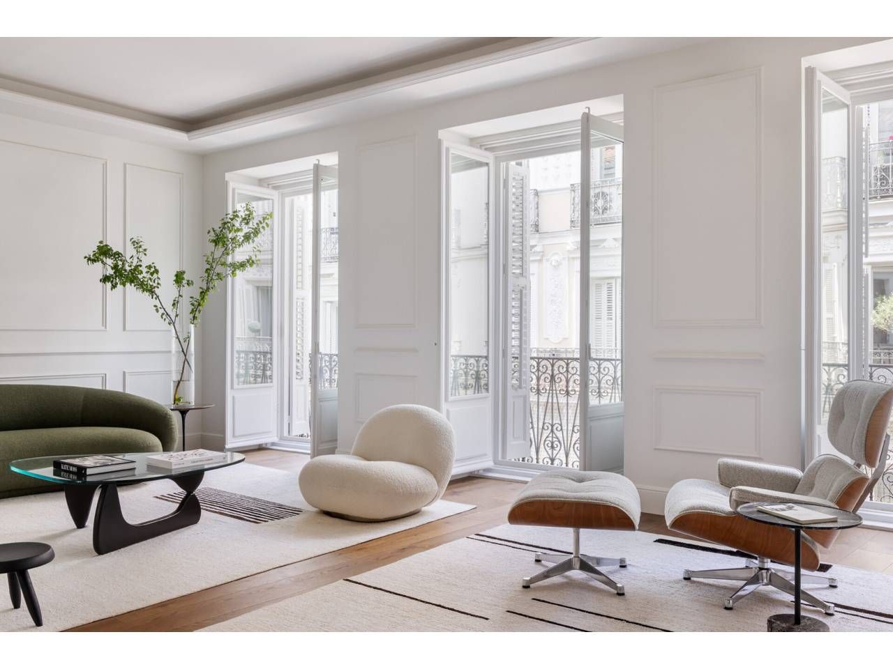Living room of Flat for sale in  Madrid Capital  with Air Conditioner, Storage room and Balcony