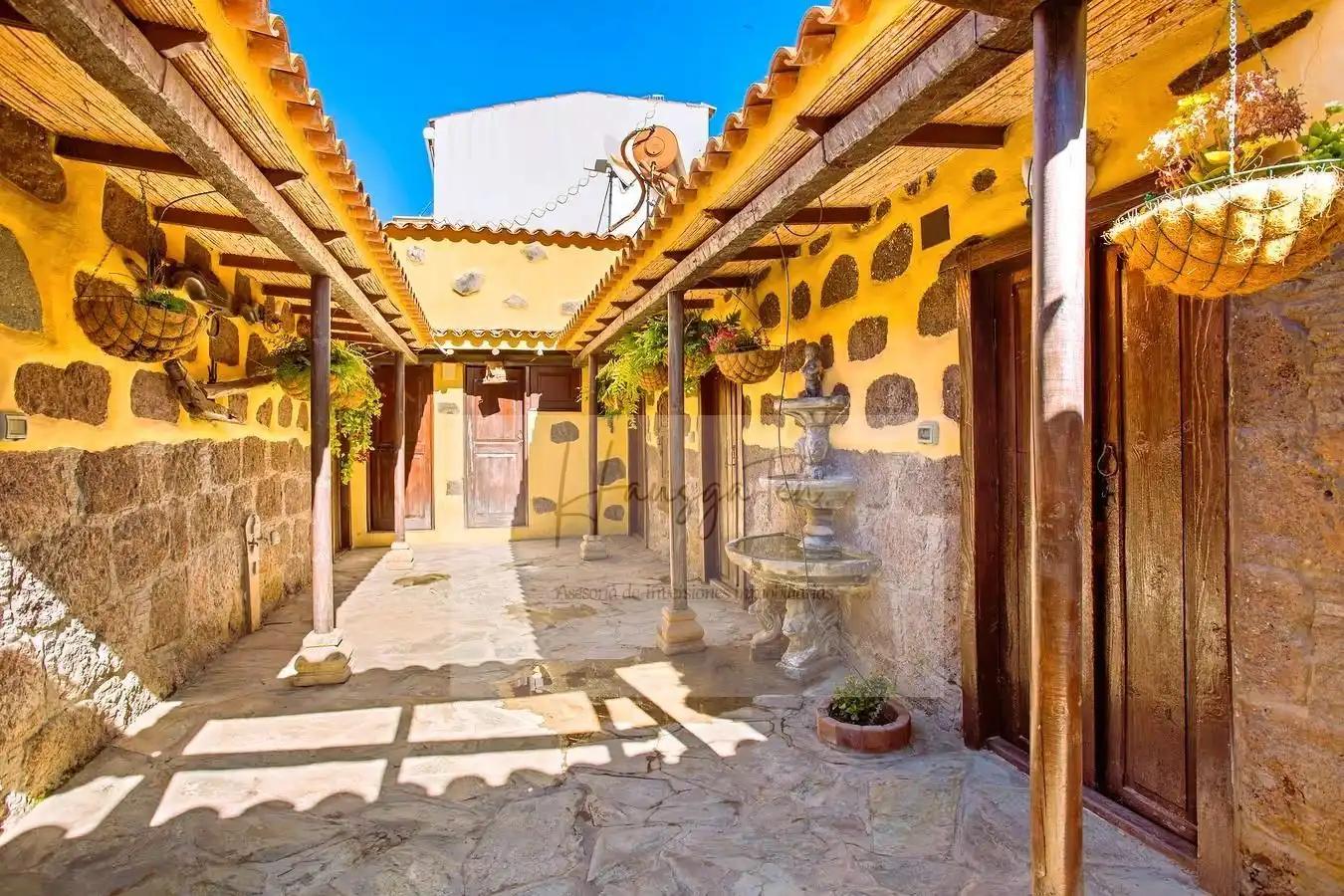 Vista exterior de Finca rústica en venta en Tejeda con Aire acondicionado y Piscina