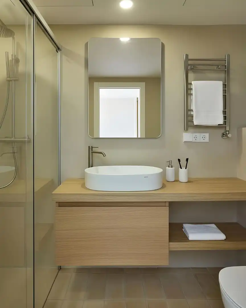 Baño de Casa o chalet en venta en L'Escala con Aire acondicionado, Calefacción y Jardín privado