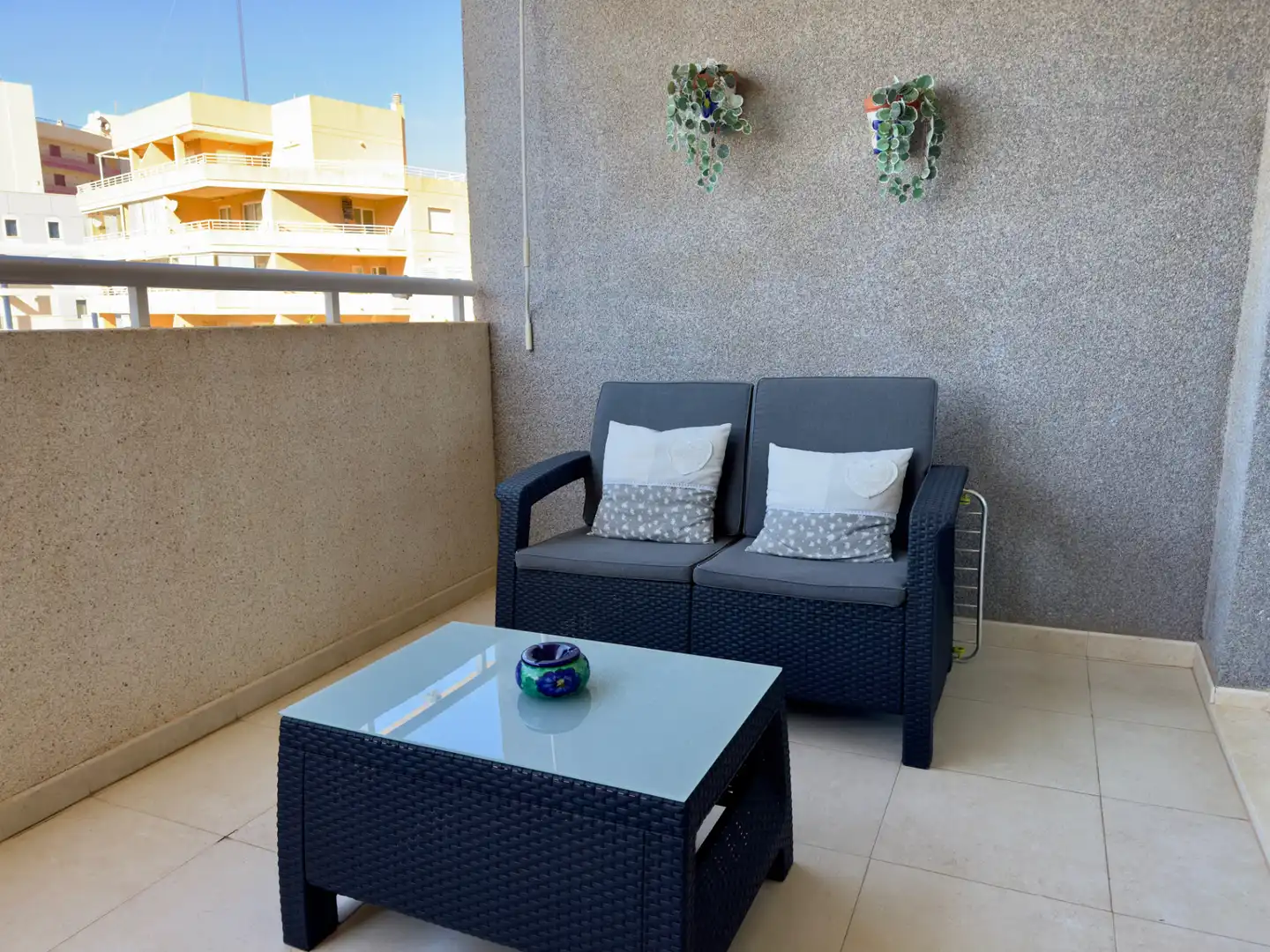 Terrassa de Apartament en venda en Calpe / Calp amb Aire condicionat, Calefacció i Terrassa