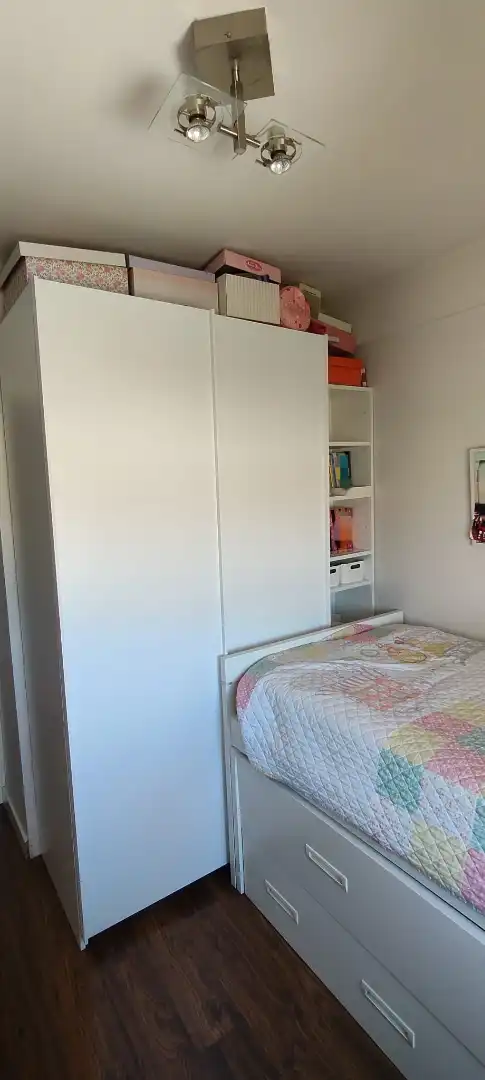 Bedroom of Flat for sale in Sevilla  with Air Conditioner and Terrace