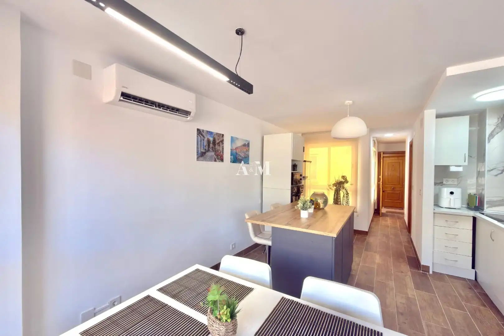 Esszimmer von Wohnung zur Miete in Guardamar del Segura mit Klimaanlage, Heizung und Terrasse