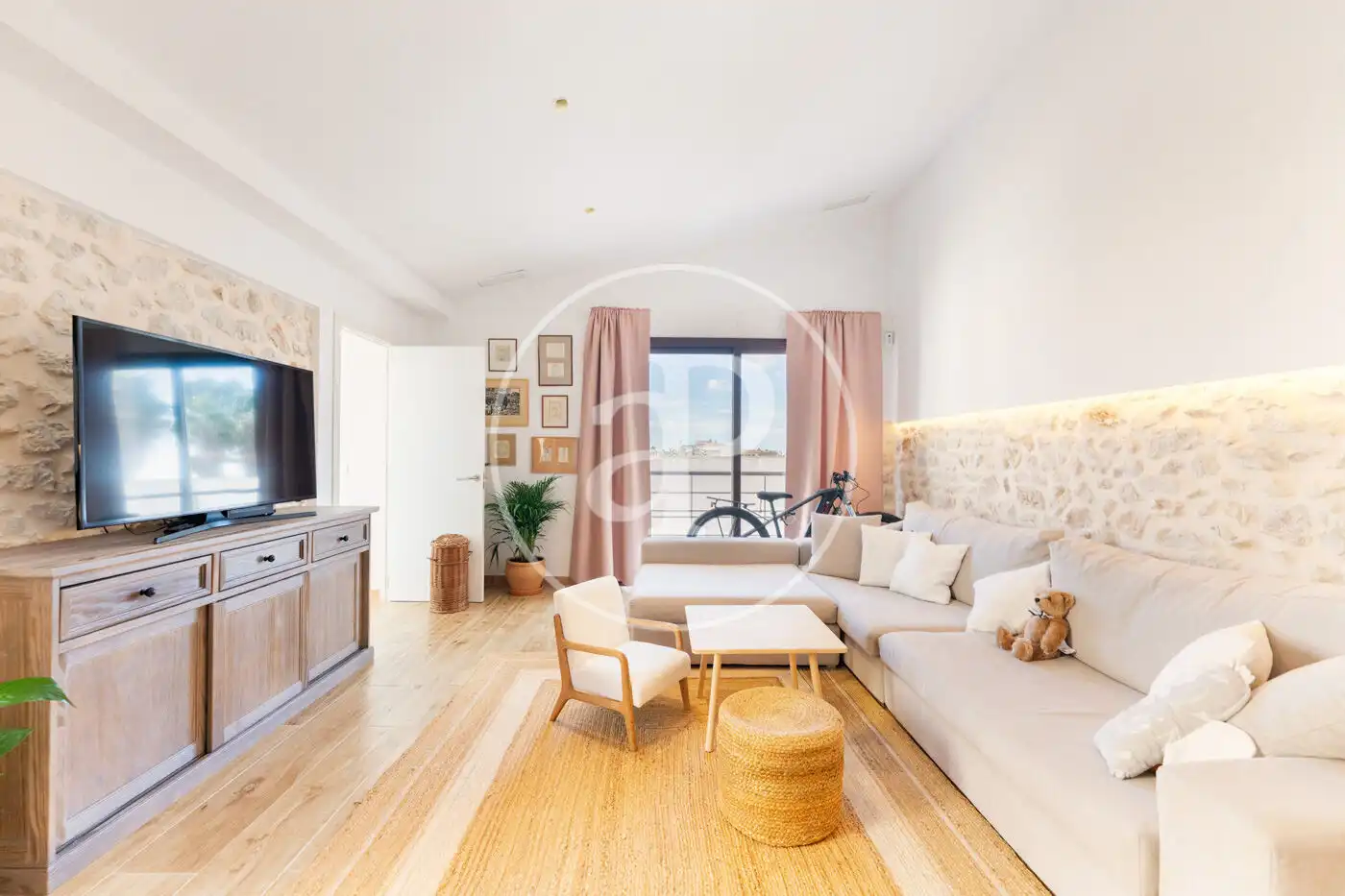 Sala de estar de Casa o chalet en venta en Lloseta con Aire acondicionado, Calefacción y Terraza