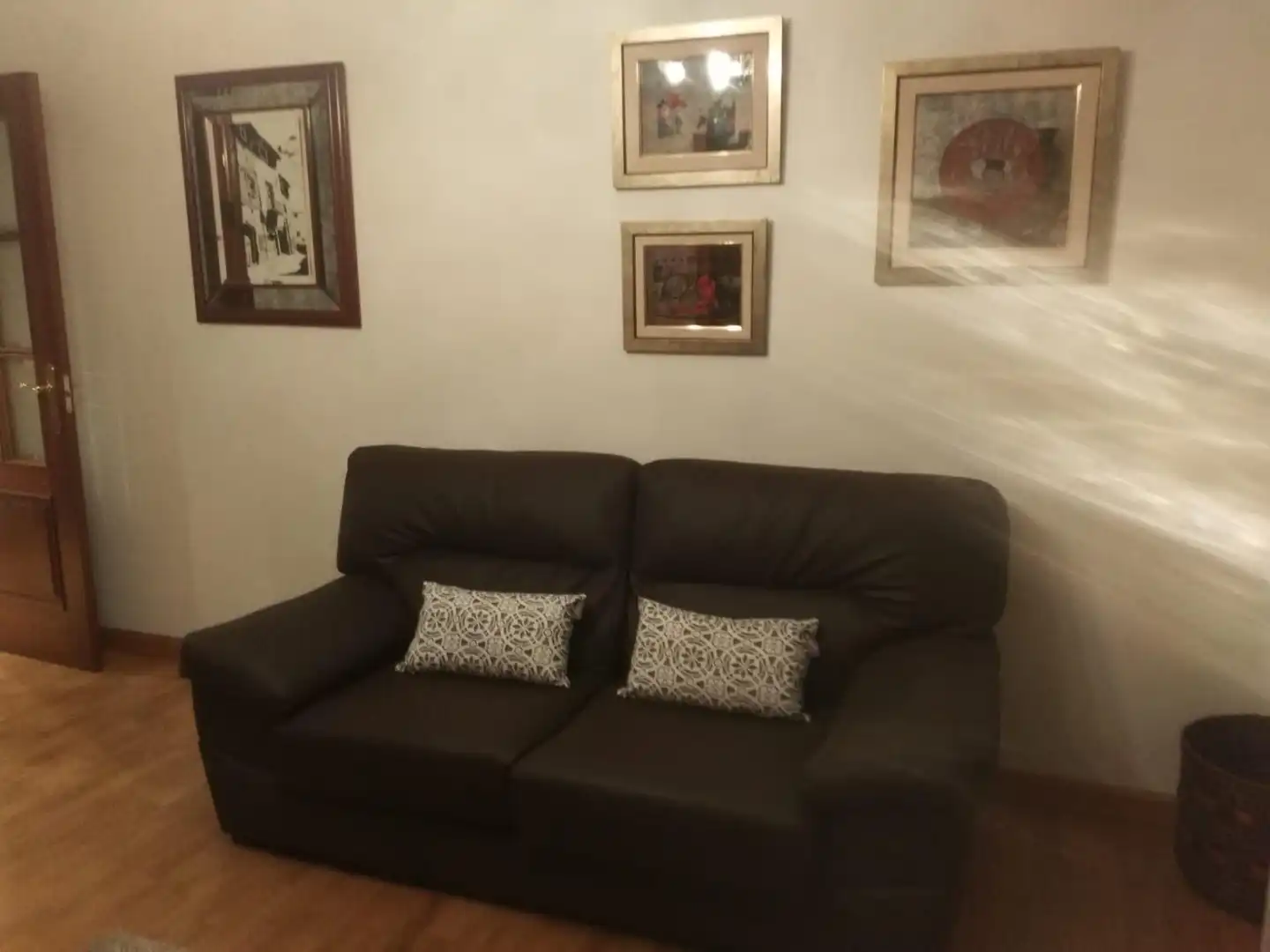 Sala de estar de Apartamento de alquiler en  Logroño con Aire acondicionado, Calefacción y Terraza