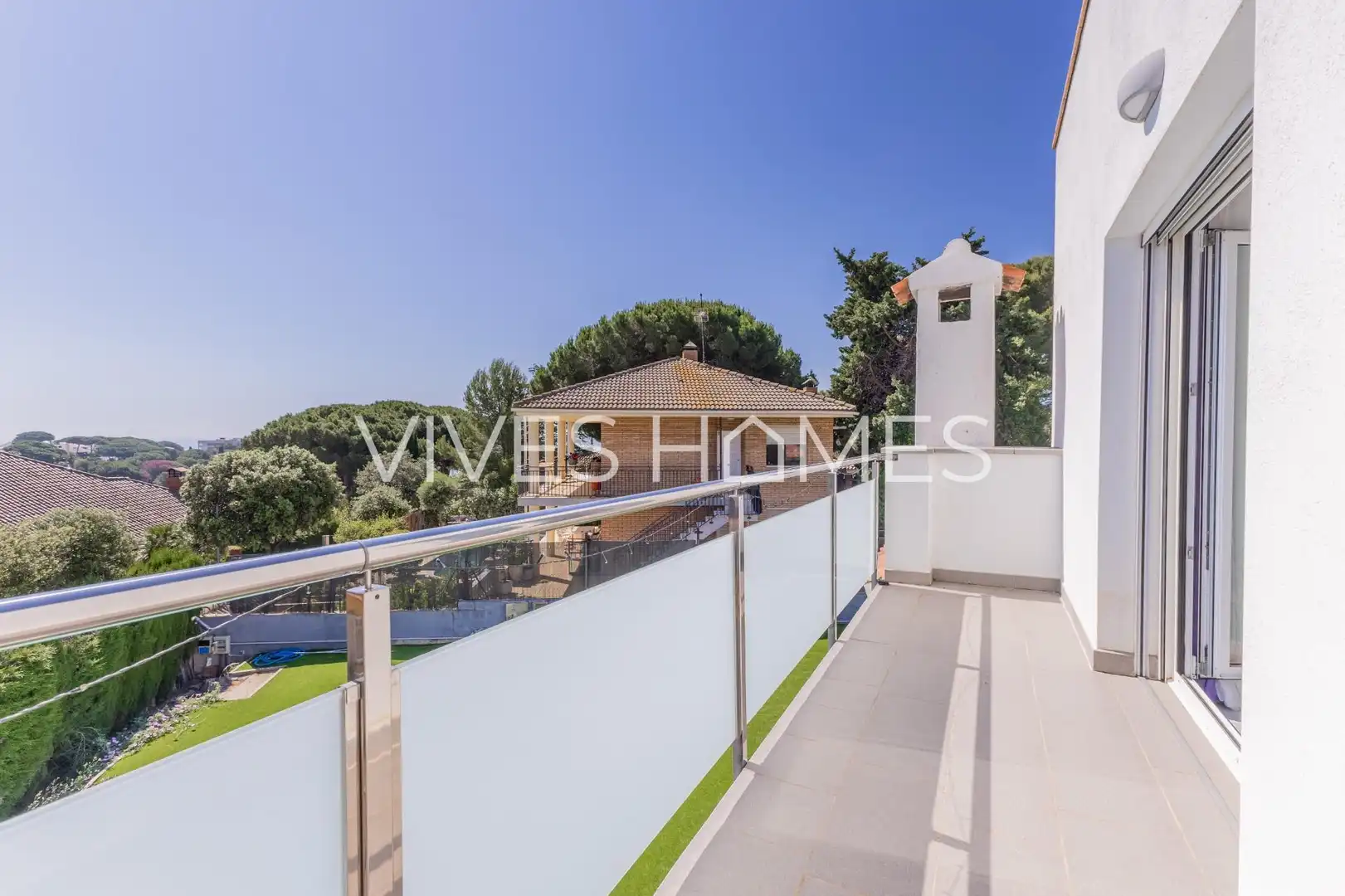 Terrassa de Casa o xalet en venda en Arenys de Mar amb Aire condicionat, Calefacció i Jardí privat