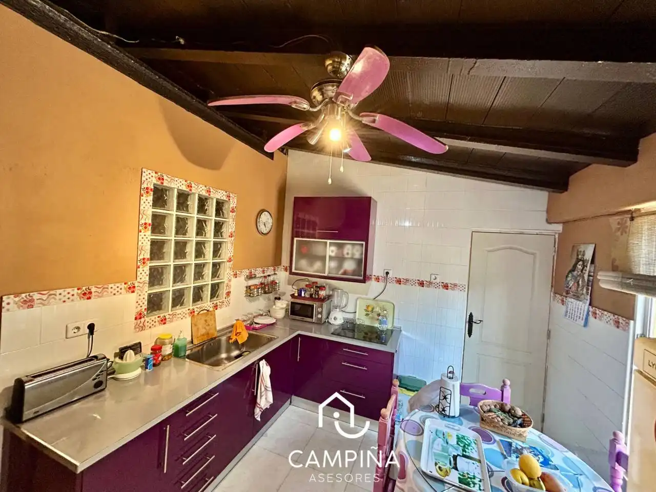 Küche von Country house zum Verkauf in Trigueros mit Privatgarten und Terrasse