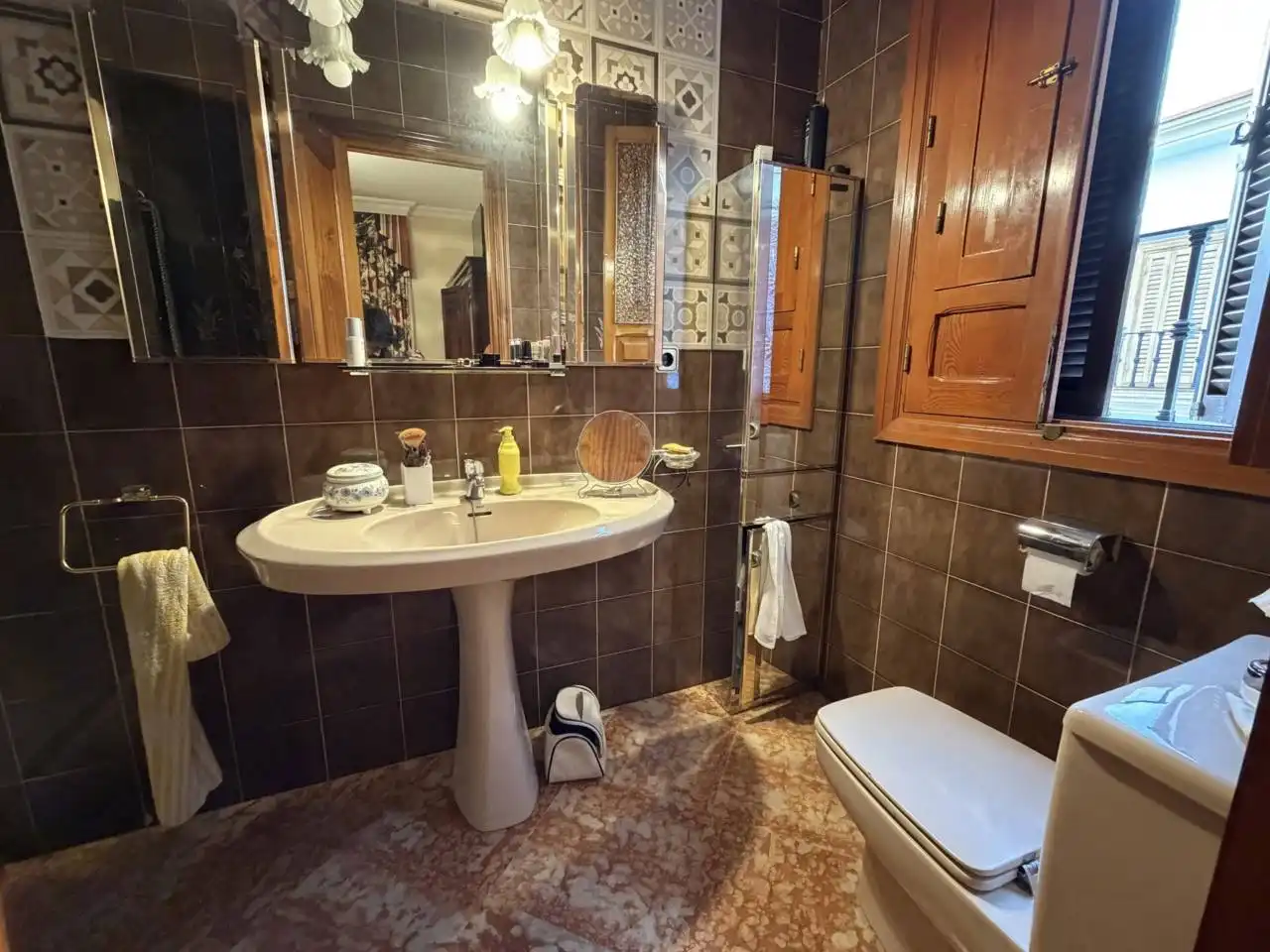Baño de Ático en venta en Moguer con Jardín privado y Terraza