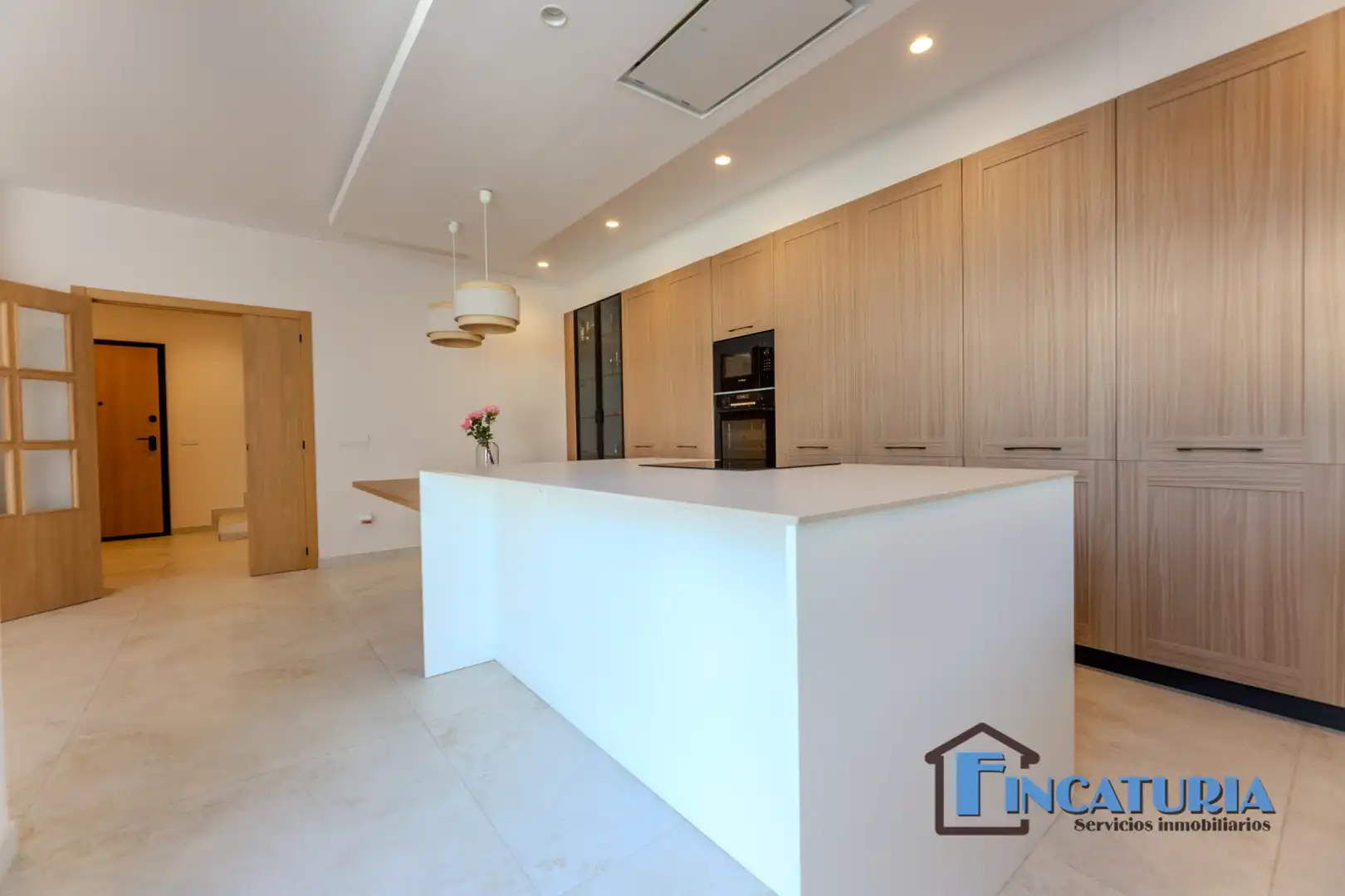 Cuina de Casa o xalet en venda en Riba-roja de Túria amb Aire condicionat, Jardí privat i Terrassa