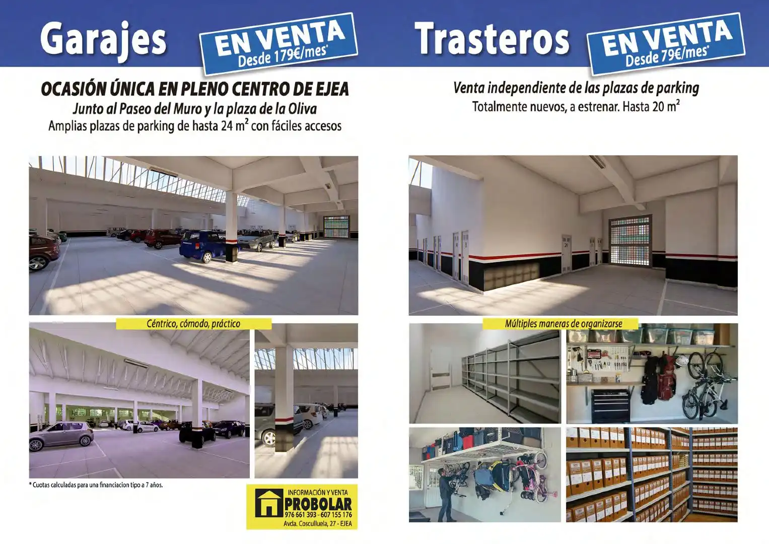 Garatge en venda en Ejea de los Caballeros