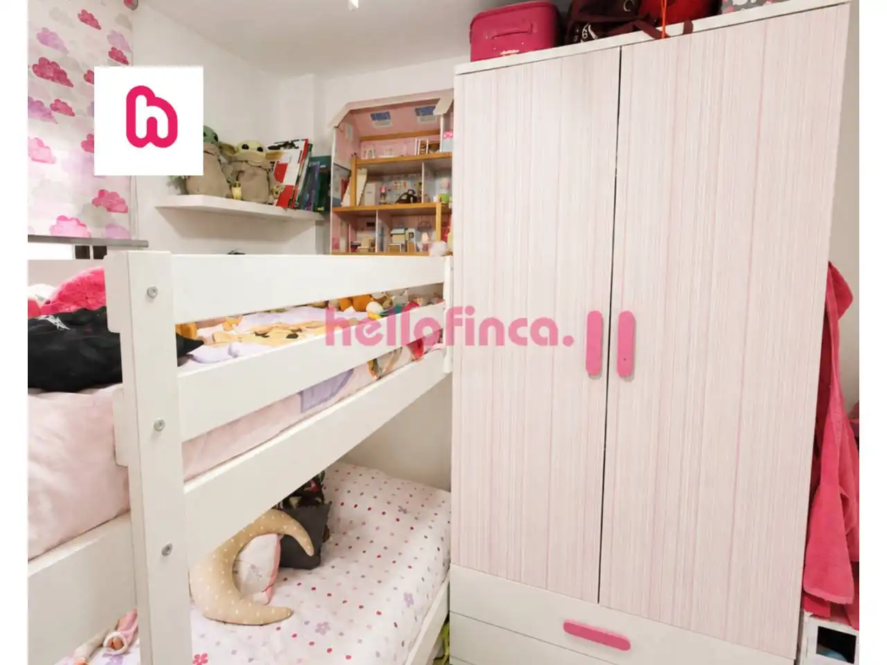 Bedroom of Flat for sale in Sant Boi de Llobregat  with Air Conditioner, Heating and Parquet flooring