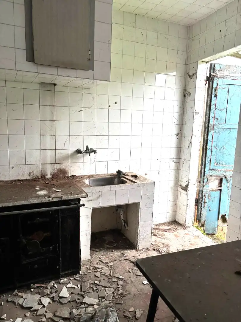 Cocina de Casa adosada en venta en Culleredo con Jardín privado
