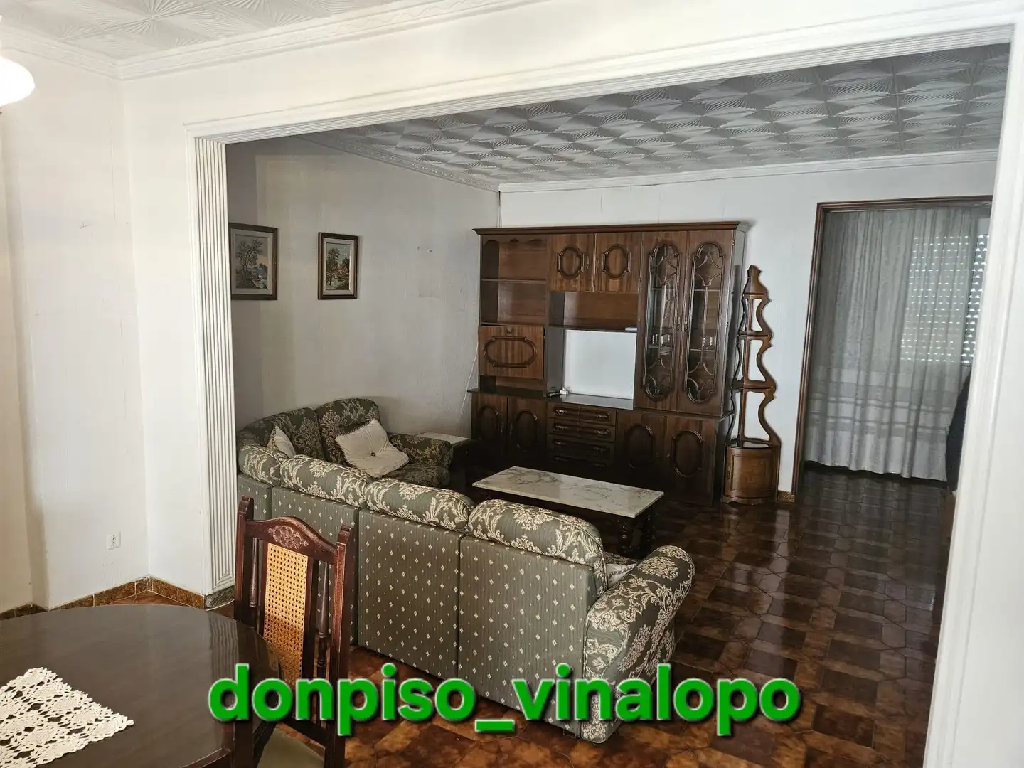 Sala d'estar de Apartament en venda en Elda amb Aire condicionat, Terrassa i Balcó