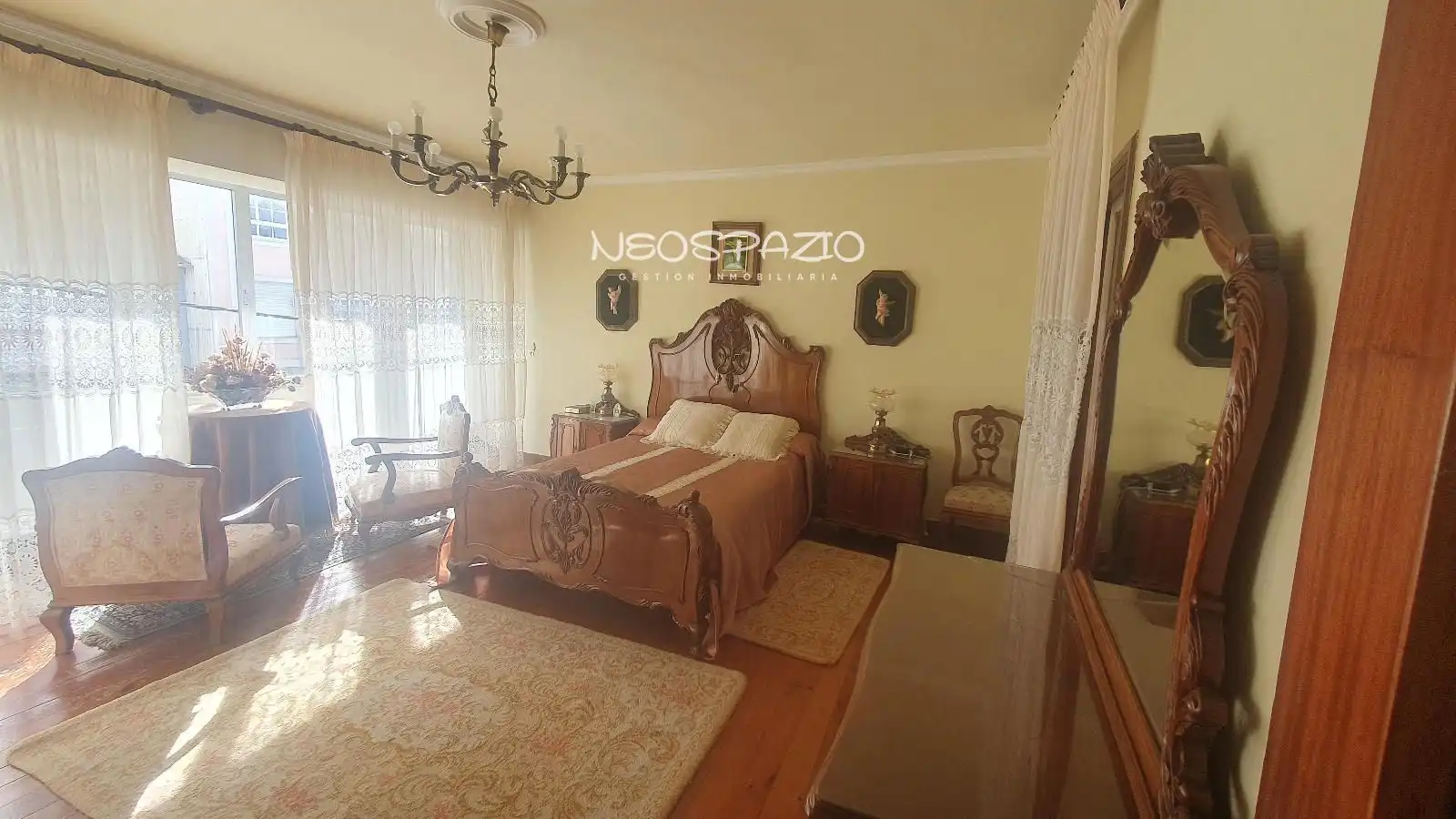 Habitación de Casa o chalet en venta en Monterroso con Calefacción, Parquet y Terraza