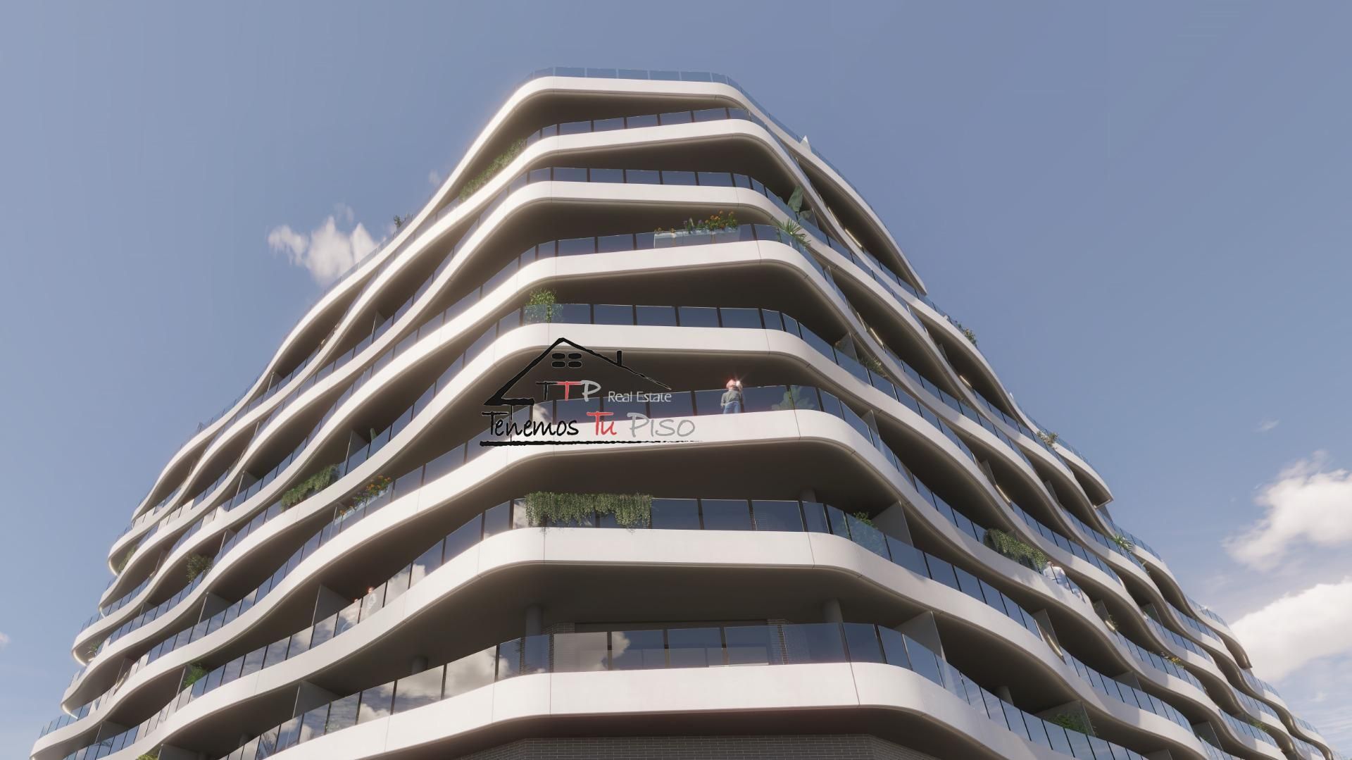 Vista exterior de Piso en venta en Benicarló con Aire acondicionado, Jardín privado y Terraza