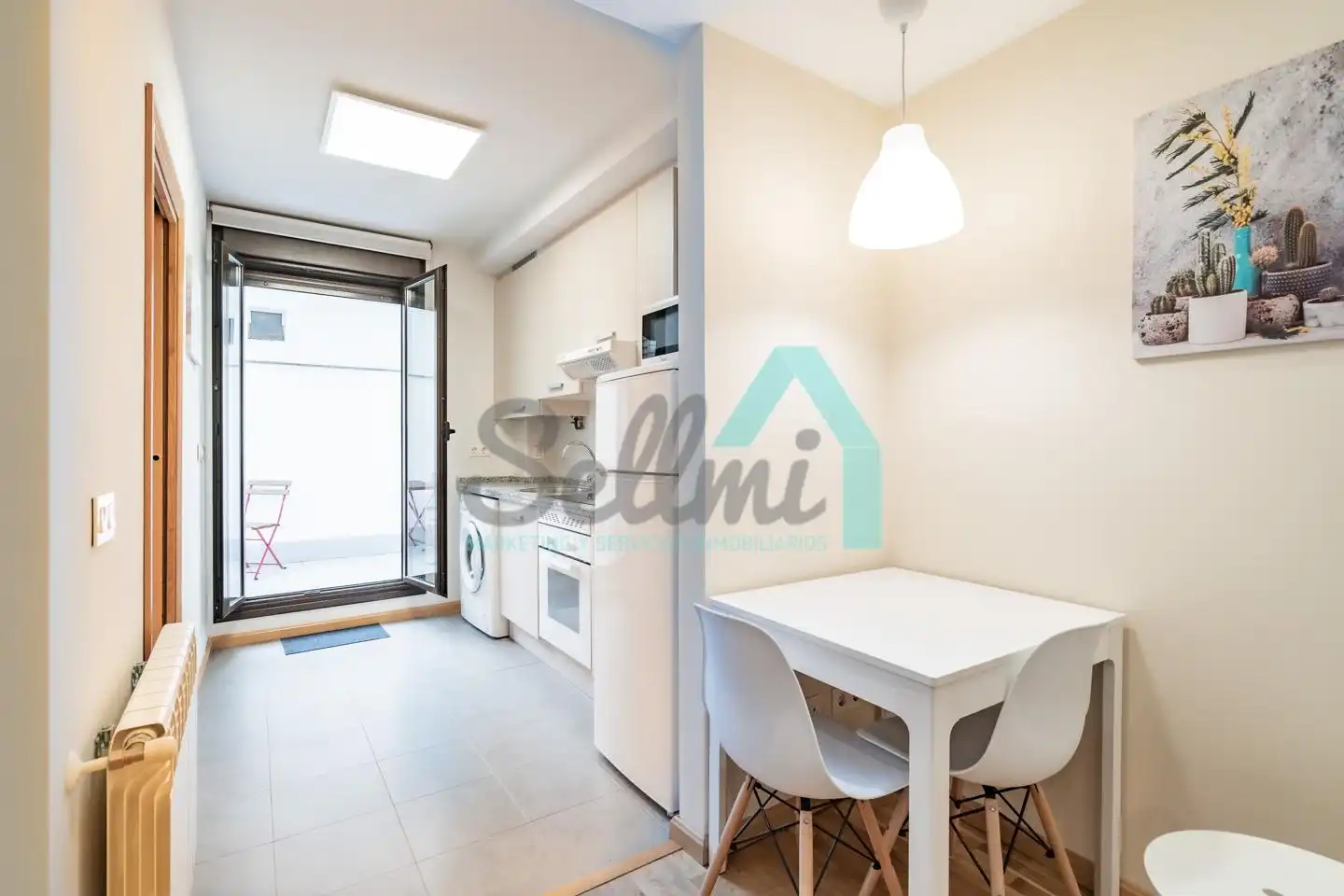 Cocina de Piso en venta en Oviedo  con Calefacción y Terraza